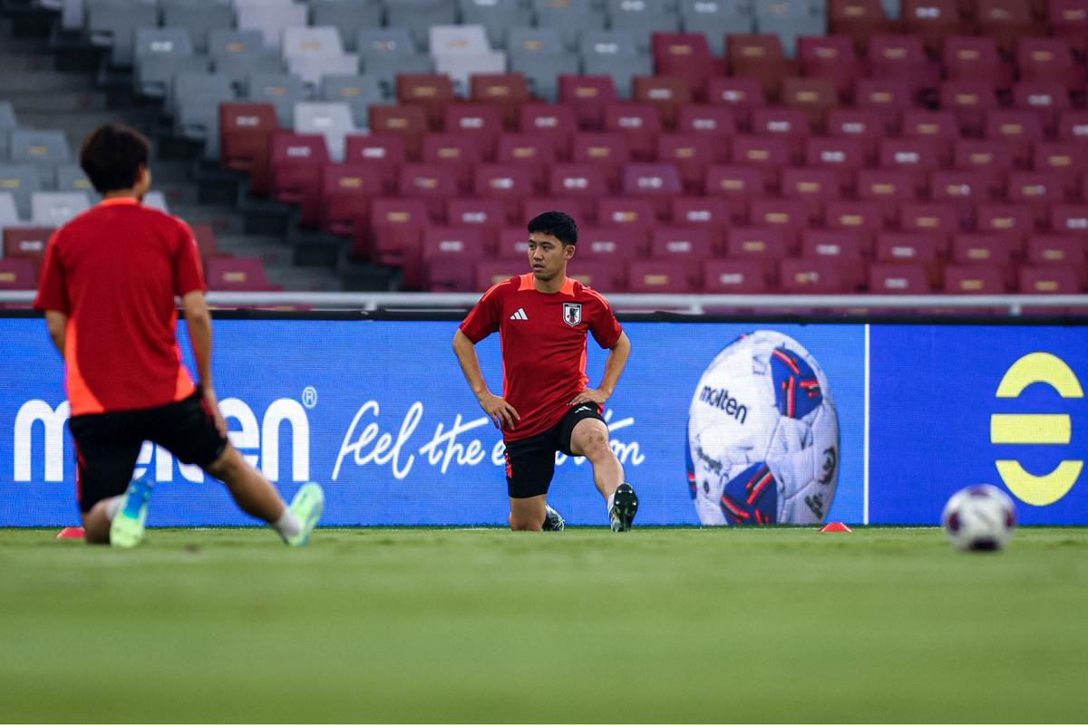 Timnas Jepang jajal rumput Stadion GBK