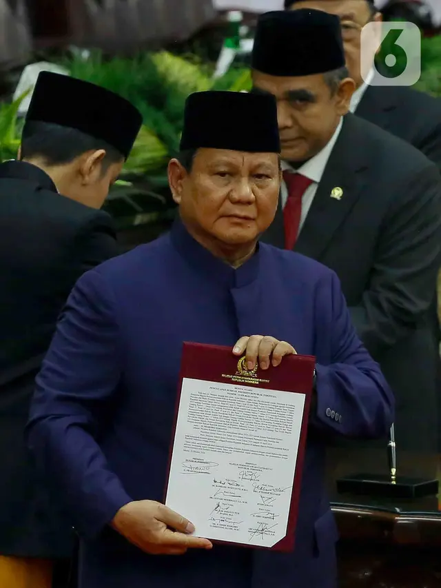 Momen Pelantikan Presiden dan Wakil Presiden Republik Indonesia Periode 2024-2029