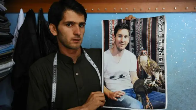 Orang ini mirip Messi