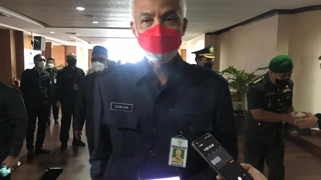 Foto Gubernur Jawa Tengah Ganjar Pranowo