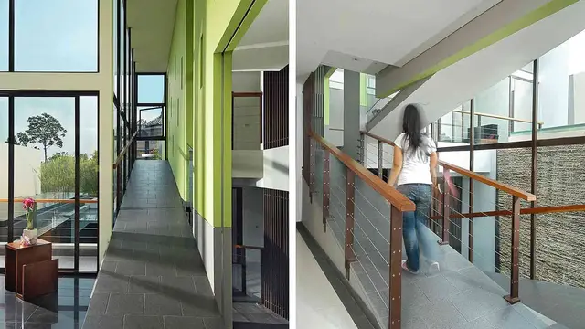 Inspirasi Desain Rumah Modern Bernuansa Hijau Muda yang Segar