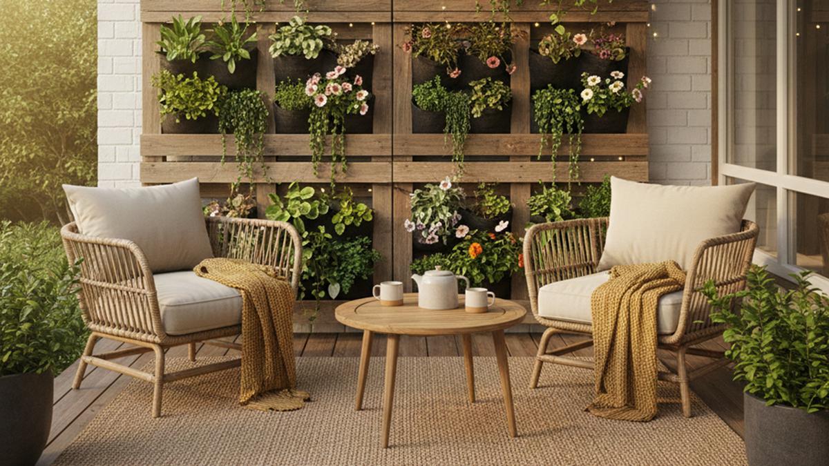 9 Desain Teras Rumah Sederhana dengan Tanaman Vertikal, Lebih Rapi dan Segar