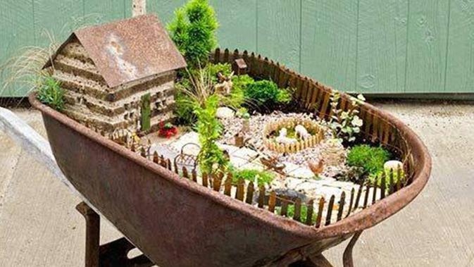 Miniatur Taman  Tak Hanya Unik  Tapi Super Cantik  dan  Epik 