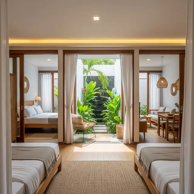 9 Desain Rumah Kecil Tapi Tetap Muat Tiga Kamar dengan Layout Pintar