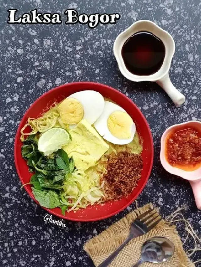 Laksa Bogor Ekstra Tahu Putih