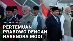 Pertemuan Prabowo dengan Narendra Modi