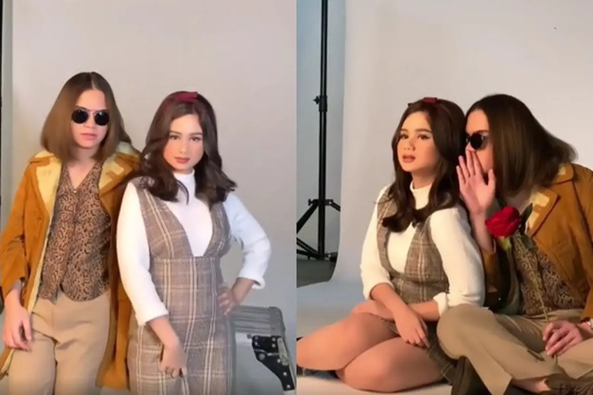 Bergaya Vintage, Ini 6 Pemotretan Dul Jaelani dan Tissa Biani