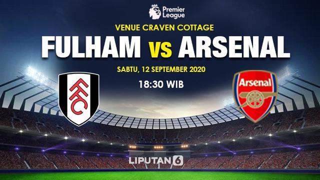 Link Live Streaming Fulham Vs Arsenal Di Liga Inggris Malam Ini Bola Liputan6 Com