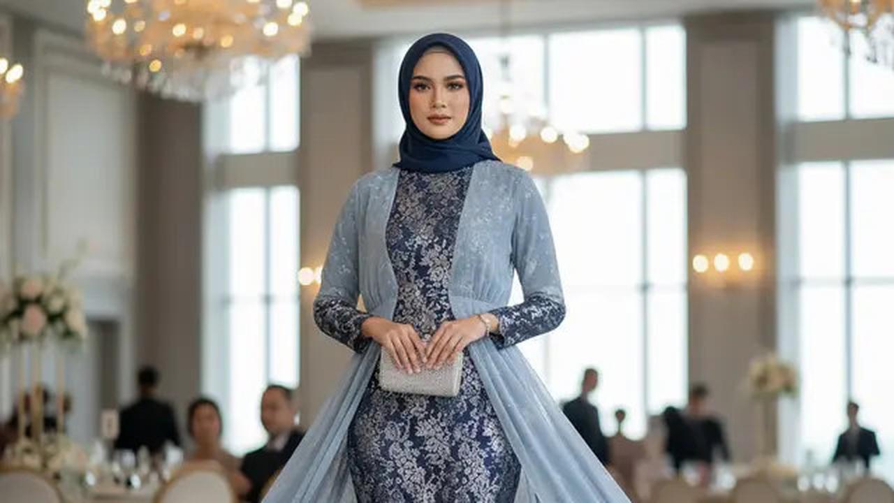 7 Model Dress Brokat Panjang, Anggun dan Elegan untuk Berbagai Acara di 2025