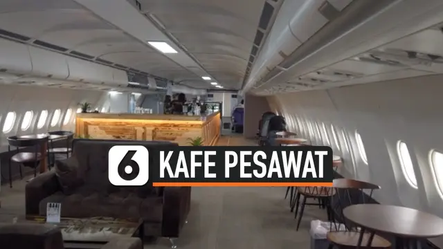 VIDEO: Kafe Dari Pesawat Tua, Jadi Destinasi Wisata Kala Pandemi