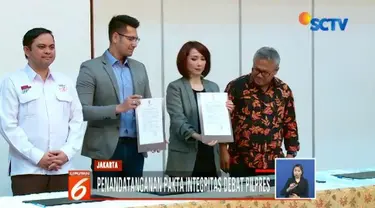 Untuk debat keempat yang bertema ideologi, pemerintahan, pertahanan dam keamanan, dan hubungan internasional, Sabtu mendatang, terpilih sebagai moderator debat adalah Retno Pinasti dan Zulfikar Naghi. Keduanya bernaung di bawah Emtek Group.