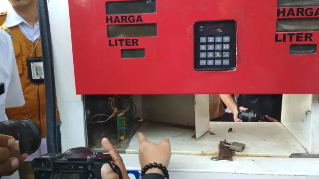 Waspada SPBU Indramayu Utak Atik Angka Takaran