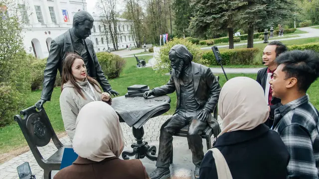 Universitas Negeri Tomsk (TSU) merupakan kampus pertama dan tertua di Distrik Federal Siberia, didirikan pada tahun 1878 dan dibuka pada tahun 1888. Foto: Istimewa