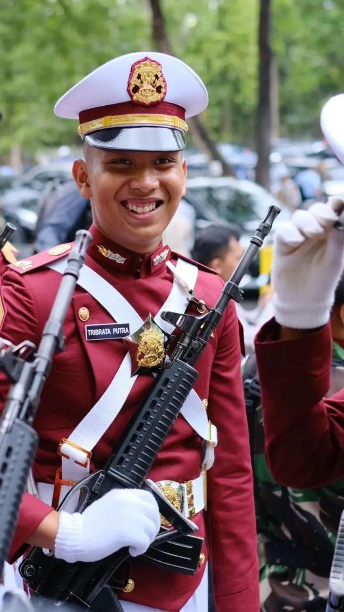 Anak kedua Ferdy Sambo, Tribrata salah satu taruna yang diwisuda kemarin.&nbsp;