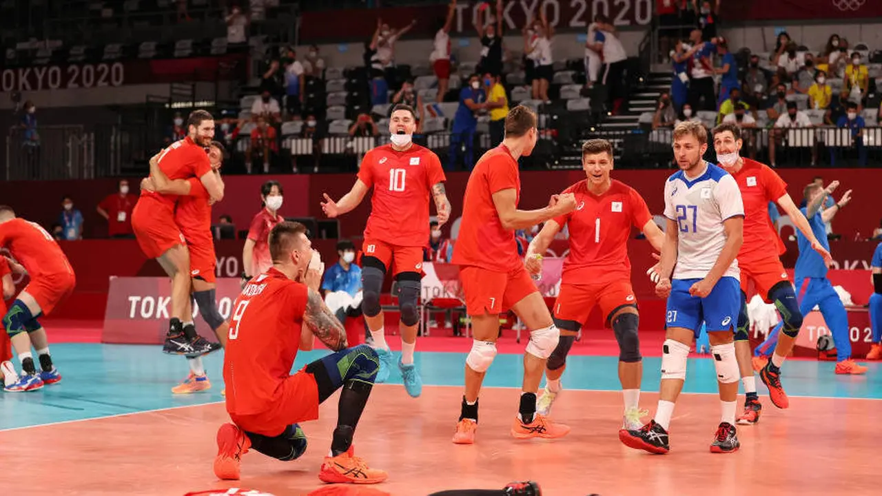 Rusia VS Brasil di Olimpiade Tokyo 2020