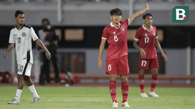Pemain Timnas Indonesia U-20 Zanadin Fariz