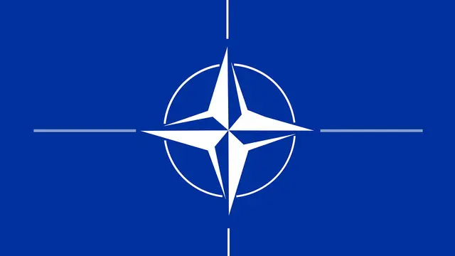 Ilustrasi bendera NATO