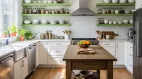 8 Dapur Hidup Estetik yang Bikin Rumah Kecil Lebih Segar dan Hemat