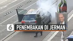 Sebuah tempat ibadah umat Yahudi atau biasa disebut sinagog menjadi target penembakan seorang pria tak dikenal. Aksi brutal yang terjadi di Halle, Jerman, ini terekam kamera amatir.