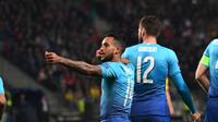Theo Walcott menyumbang dua gol ketika Arsenal menundukkan BATE Borisov dengan skor 4-2. (doc. Arsenal FC)