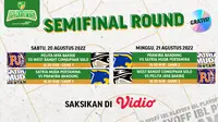 Link Live Streaming Semifinal IBL 2022 Mulai 20 - 21 Agustus 2022 di Vidio : 4 Tim Bersaing Ketat