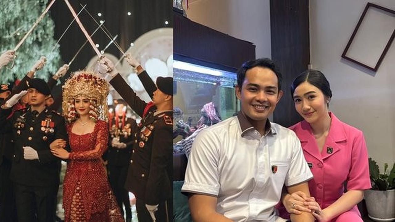 Cantik dan Anggun Febby Rastanty Tampil Menawan Pakai Seragam Bhayangkari
