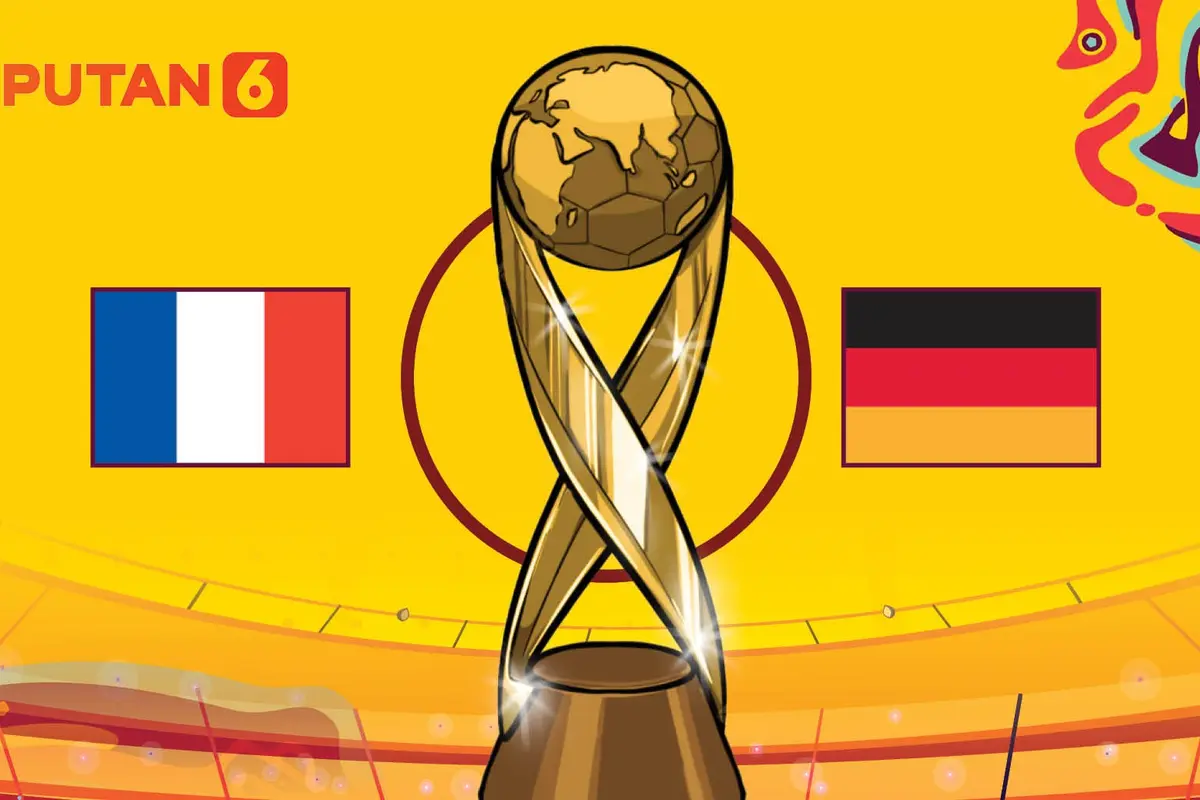 Banner Infografis Final Piala Dunia U-17 2023 Prancis vs Jerman