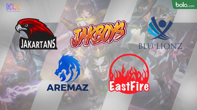 5 Tim AOV KapanLagi Youniverse