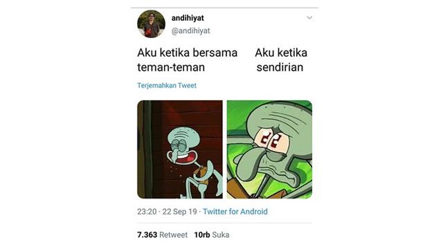 Status Nyeleneh di Media Sosial Ini Bikin Mikir Keras, Benar Adanya