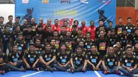 150 pemain muda bergabung dengan Electric PLN Futsal Academy. (Bola.com/Gerry Anugrah Putra)
