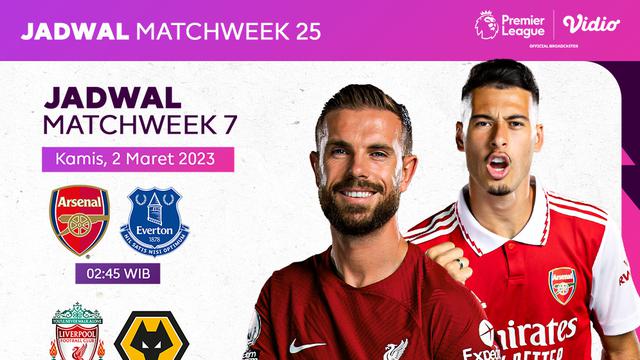 Jadwal Live Streaming Liga Inggris 2022/2023 Matchweek 7 di Vidio, 2 Maret 2023