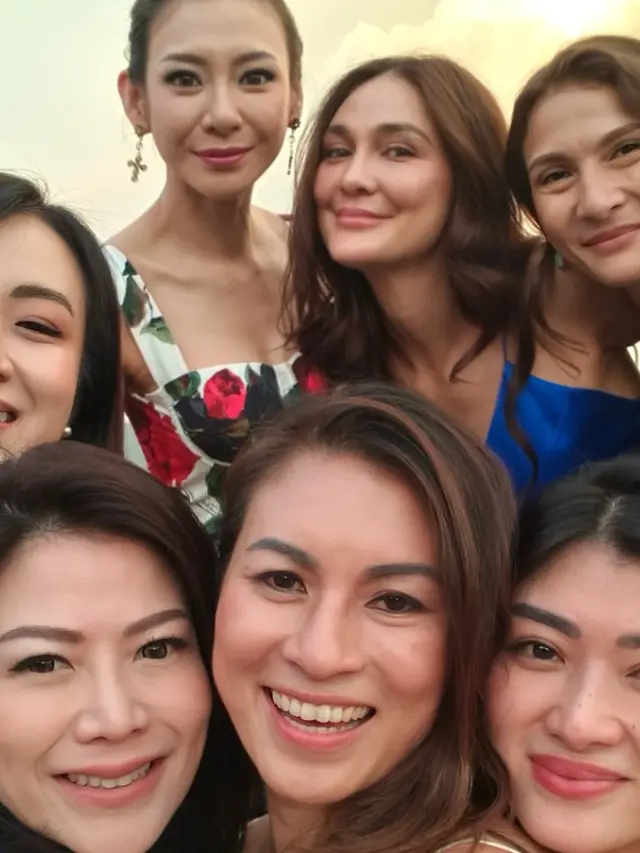 Potret Cantik Luna Maya Terbaru, Hadiri Pernikahan Sahabat di Lake Como Italia