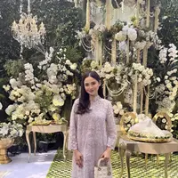 Syifa Hadju saat Hadir di Siraman Sahabatnya. [@syifahadju]