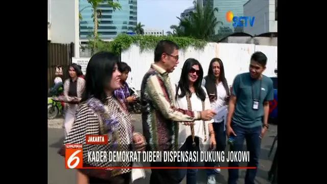 Ada kader Partai Demokrat yang beri dukungan untuk Jokowi-Ma’ruf.