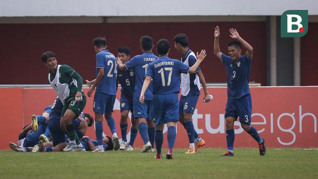 Thailand Vs Myanmar di Piala AFF U-16 2022