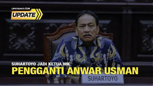 Hakim Konstitusi Suhartoyo terpilih menjadi Ketua MK yang baru menggantikan Anwar Usman yang dicopot akibat melakukan pelanggaran etik berat terkait putusan batas usia minumum calon presiden dan wakil presiden.