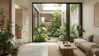 8 Inspirasi Rumah Kecil dengan Taman Tengah agar Cahaya Masuk Maksimal, Terasa Lebih Luas dan Sejuk
