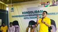 Calon anggota legislatif (caleg) DPR dari Golkar untuk daerah pemilihan (dapil) Jawa Timur II Mukhamad Misbakhun. (Istimewa)