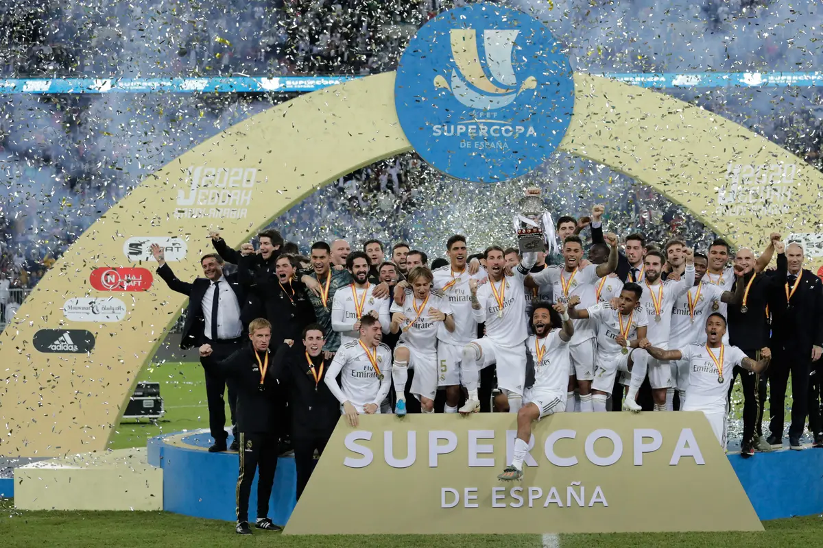 Real Madrid Raih Juara Piala Super Spanyol