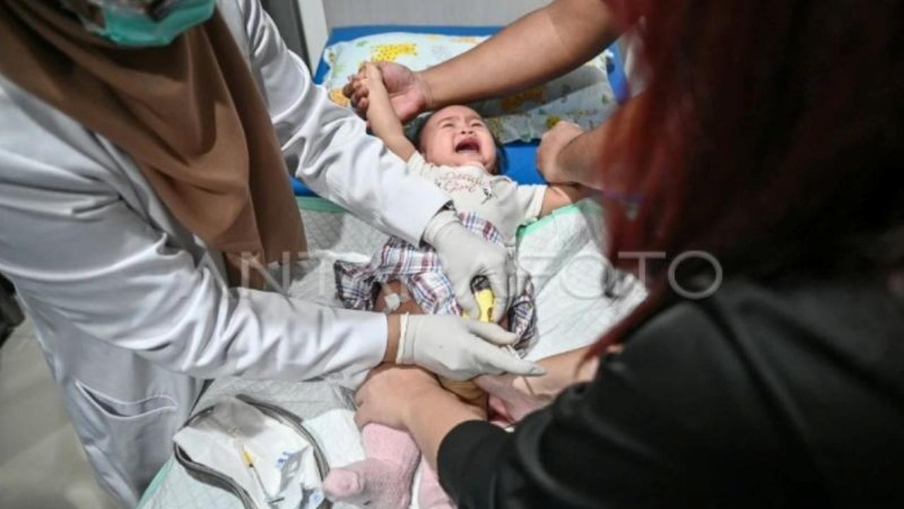 Kemenkes Gencarkan Imunisasi Hadapi 8.716 Kasus Campak hingga Minggu Ke-9 2026