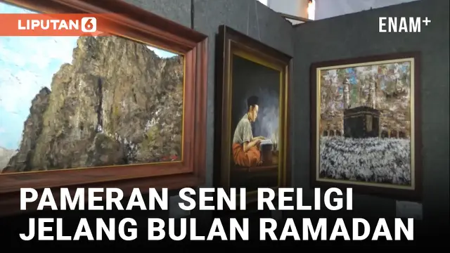 Sambut Bulan Ramadan 2024, Puluhan Perupa di Boyolali Pamerkan Karya Seni Religi
