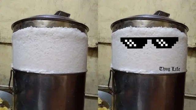 6 Foto Editan Masak Nasi Sampai Kelebihan Ini Bikin Tepuk Jidat