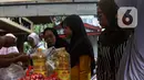 Badan Pangan Nasional bekerjasama dengan Kementerian Pertanian menggelar GPM Bawang Merah dalam rangka Stabilisasi Pasokan dan Harga Pangan di DKI Jakarta. (Liputan6.com/Angga Yuniar)