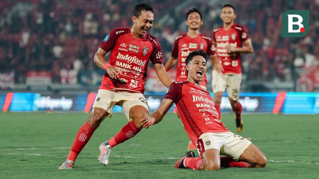 Kalahkan Persis Solo, Bali United FC Makin Merangsek Posisi 2 Klasemen Liga 1