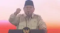 Presiden Prabowo Subianto di Munas PKS