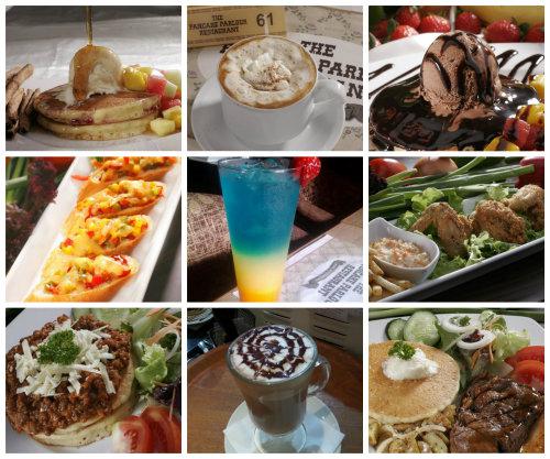 Beragam menu di The Pancake Carlour | copyright openrice.com