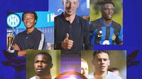 Inter Milan - Kolase Rekrutan Anyar Inter Milan (Bola.com/Adreanus Titus)