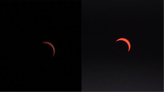 3 11 2013 Langka Kerennya Gerhana Matahari Hibrida Hiasi Langit Global Liputan6 Com