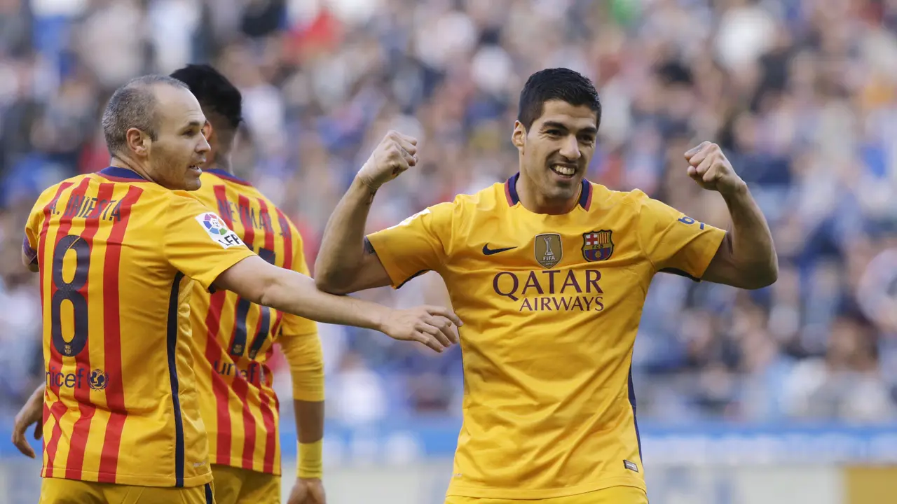 Striker Barcelona Luis Suarez (Reuters)