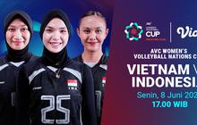 Nonton AVC Women’s Nation Cup: Vietnam vs Indonesia Hanya di Vidio